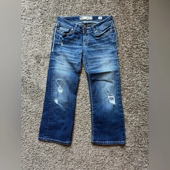 BKE Stella capri denim - Picture 1 of 8